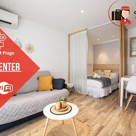 Cosy Center - Rue D'Antibes - 200M Plage- Clim - Wifi - Unique Cannes Exterior photo
