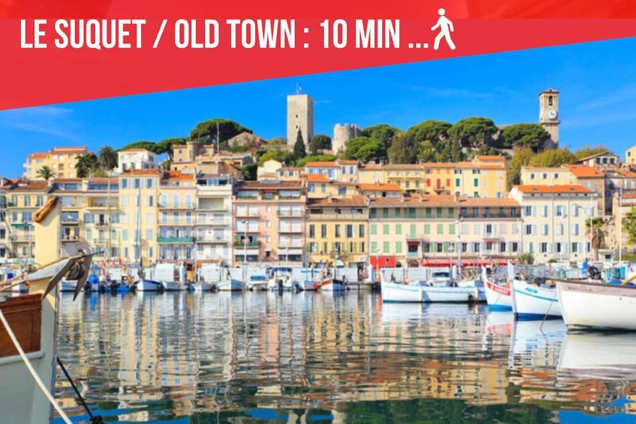 Cosy Center - Rue D'antibes - 200m Plage- Clim - Wifi - Unique Apartment *