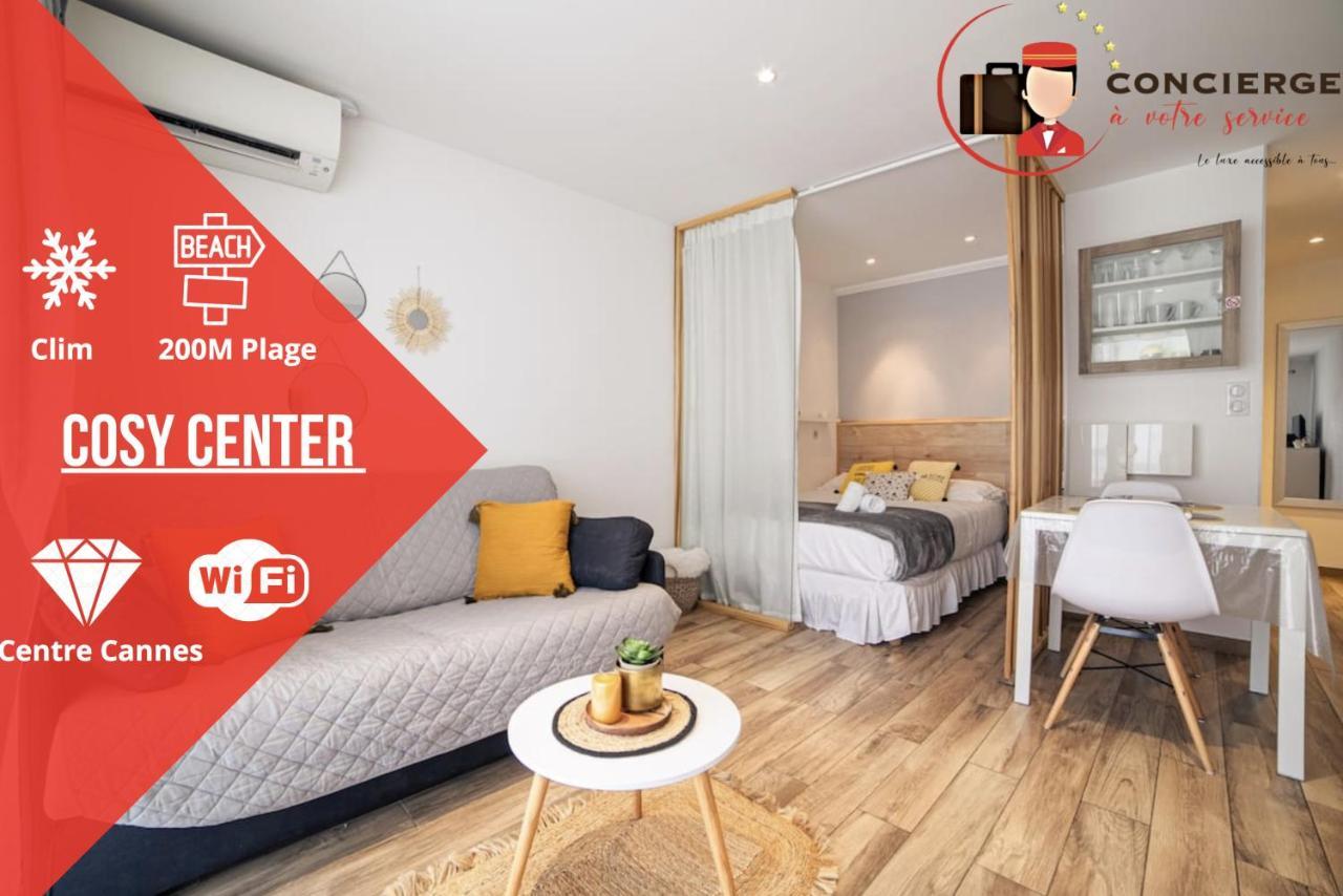 Apartment Cosy Center - Rue D'antibes - 200m Plage- Clim - Wifi - Unique *